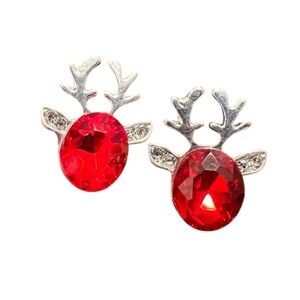 Christmas jewelry- Christmas reindeer earrings